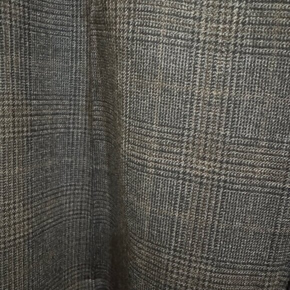 Dark grey plaid Banana Republic Mens' Trousers - Picture 3 of 3